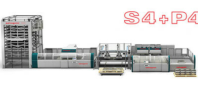 Salvagnini integrated punching and cutting centre